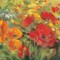 Oriental Poppy Field I Poster Print by Carol Rowan - Item # VARPDX7857